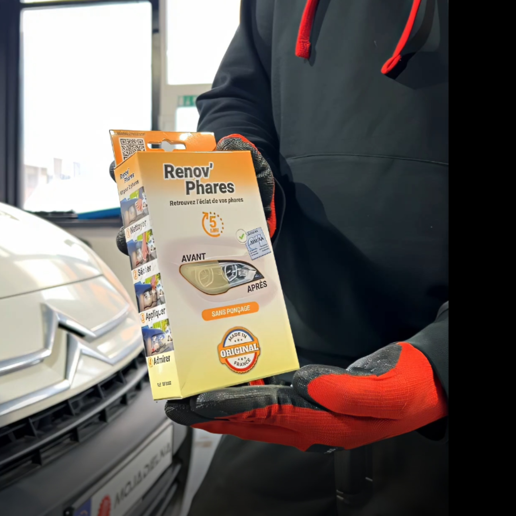 Renovačné obrúsky na svetlomety RP-3000